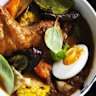 Photo by William Meppem Styling & Food preparation by Hannah Meppem Adam Liaw recipe - Uncoventional Curries: Hokkaido Soup Curry